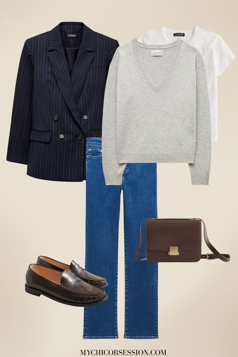 fall purse outfit