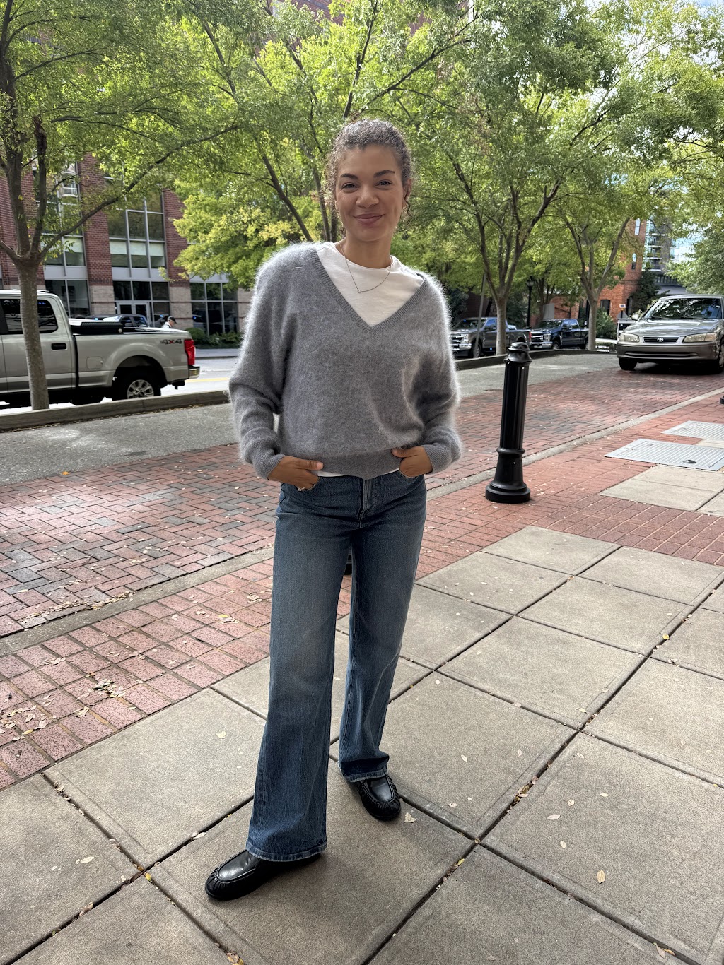 layered fall outfit